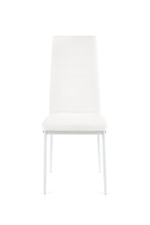 Chaise en cuir écologique – couleur Blanche