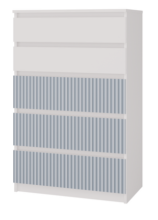 MALMO M5 commode Imprimé bleu