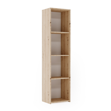 Étagère colonne LONI 160x40 cm - Chêne Artisan