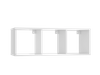 Etagère modulable MODUS 3x1, blanche