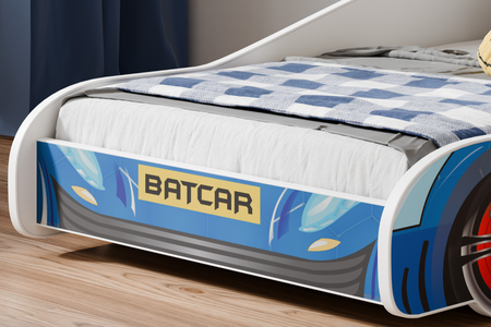 Lit pour enfant de la série AUTO 70x140 graphique matelas - BATCAR