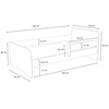 Lit simple MAX 70x140 sans matelas