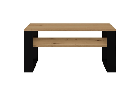 Table basse MODI - Chêne Artisan / Noir