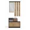 Armoire VENO chêne artisanal / anthracite