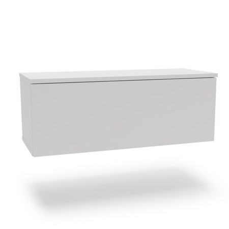 Meuble TV NICOLE 80 cm - Blanc
