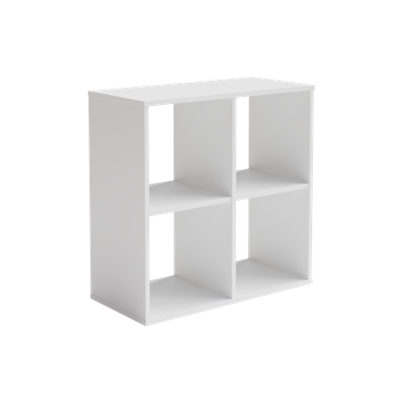 Etagère Loni 2x2 blanche