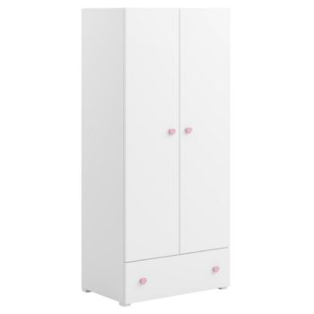 Armoire enfant Stella - poignées roses