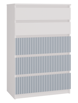 MALMO M5 commode Imprimé bleu