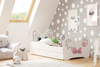 Lit pour enfant ANIMALS 140x70 avec tiroir - Pink Cat