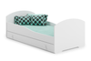 Lit enfant LUK 70x140 avec tiroir - Blanc