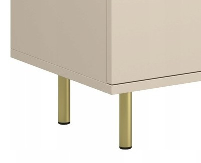 Commode deux portes en cachemire Venus