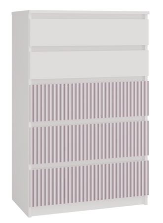 MALMO M5 commode Imprimé rose