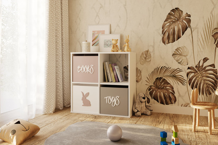 Etagère Loni 2x2 blanche