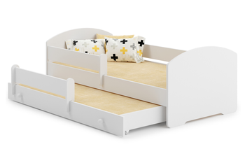 Lit double LUK II 160x80 – Blanc