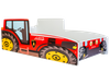 Lit enfant Tracteur rouge 160x80