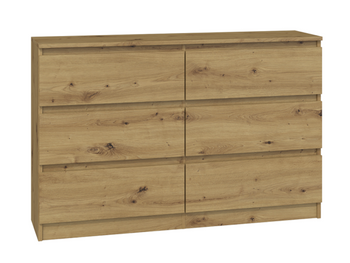 Commode MALMO M6 140cm Dąb artisan
