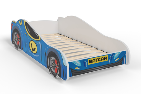 Lit pour enfant de la série AUTO 80x160 graphique matelas - BATCAR