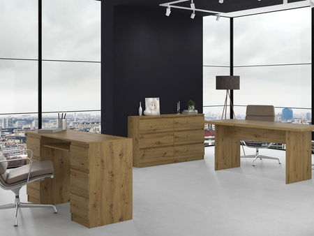 Commode MALMO M6 140cm Dąb artisan