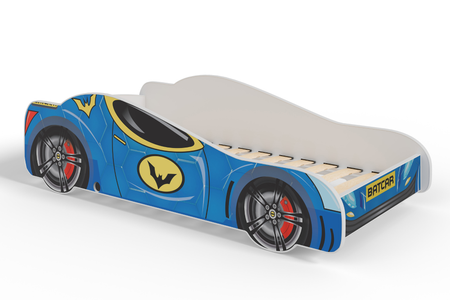 Lit pour enfant de la série AUTO 80x160 graphique matelas - BATCAR