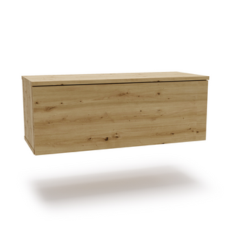 Meuble TV NICOLE 80 cm - Chêne Artisan