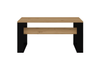 Table basse MODI - Chêne Artisan / Noir