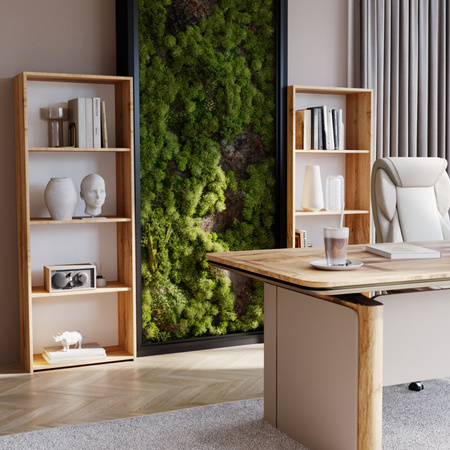 Étagère colonne LONI 160×60 cm - Chêne Artisan