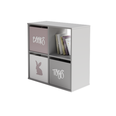 Etagère Loni 2x2 blanche