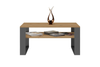 Table basse MODI - Chêne Artisan / Anthracite